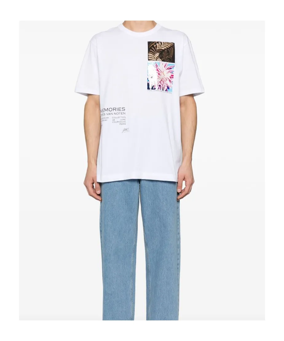Dries Van Noten Graphic-Printed Crewneck T-Shirt