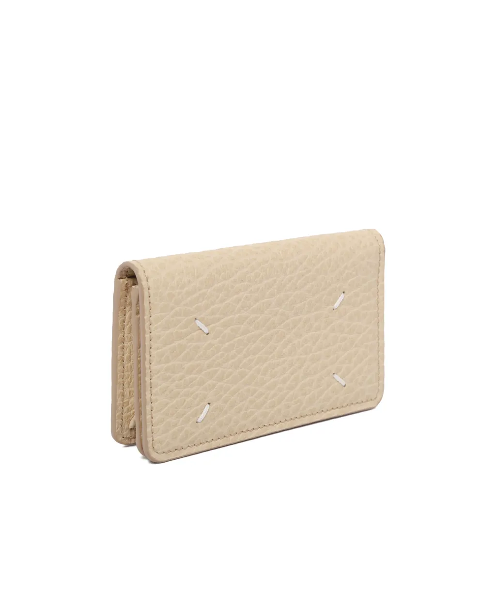 Four-Stitch Leather Card Holder