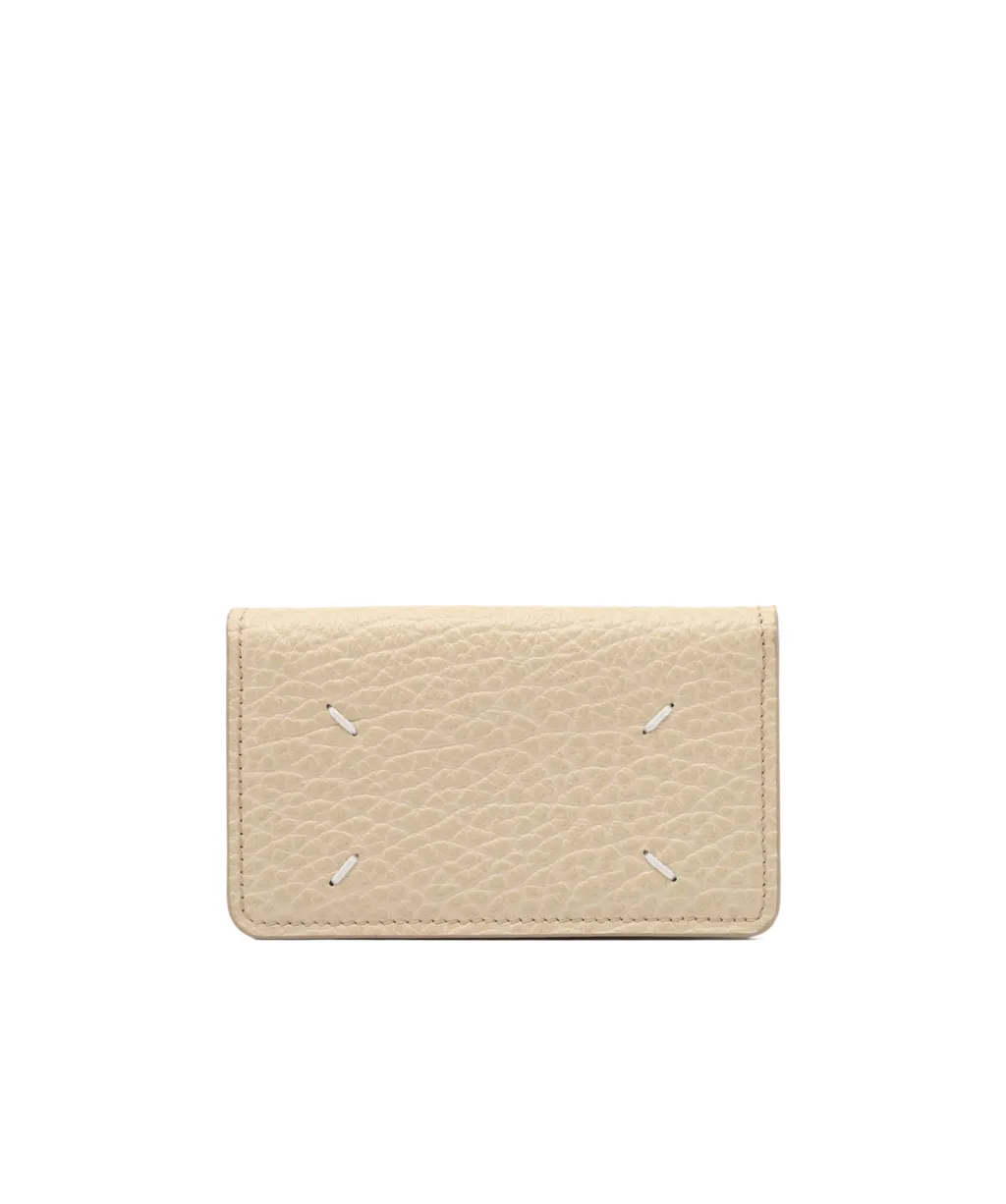 Four-Stitch Leather Card Holder