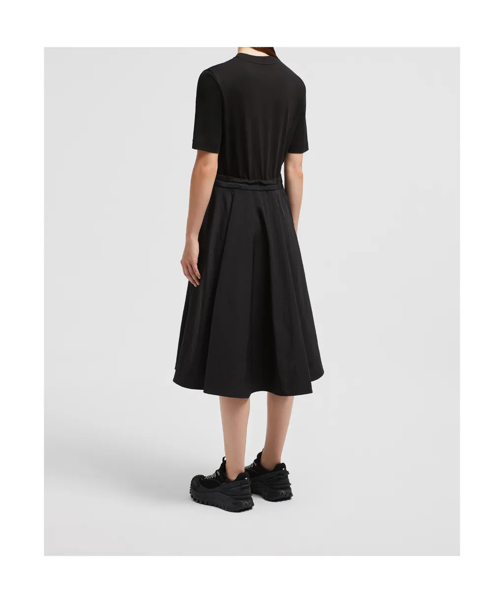 Moncler Crewneck Short-Sleeve Dress
