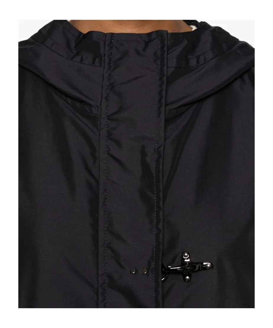 Fay Stretch Gabardine Toggle Jacket