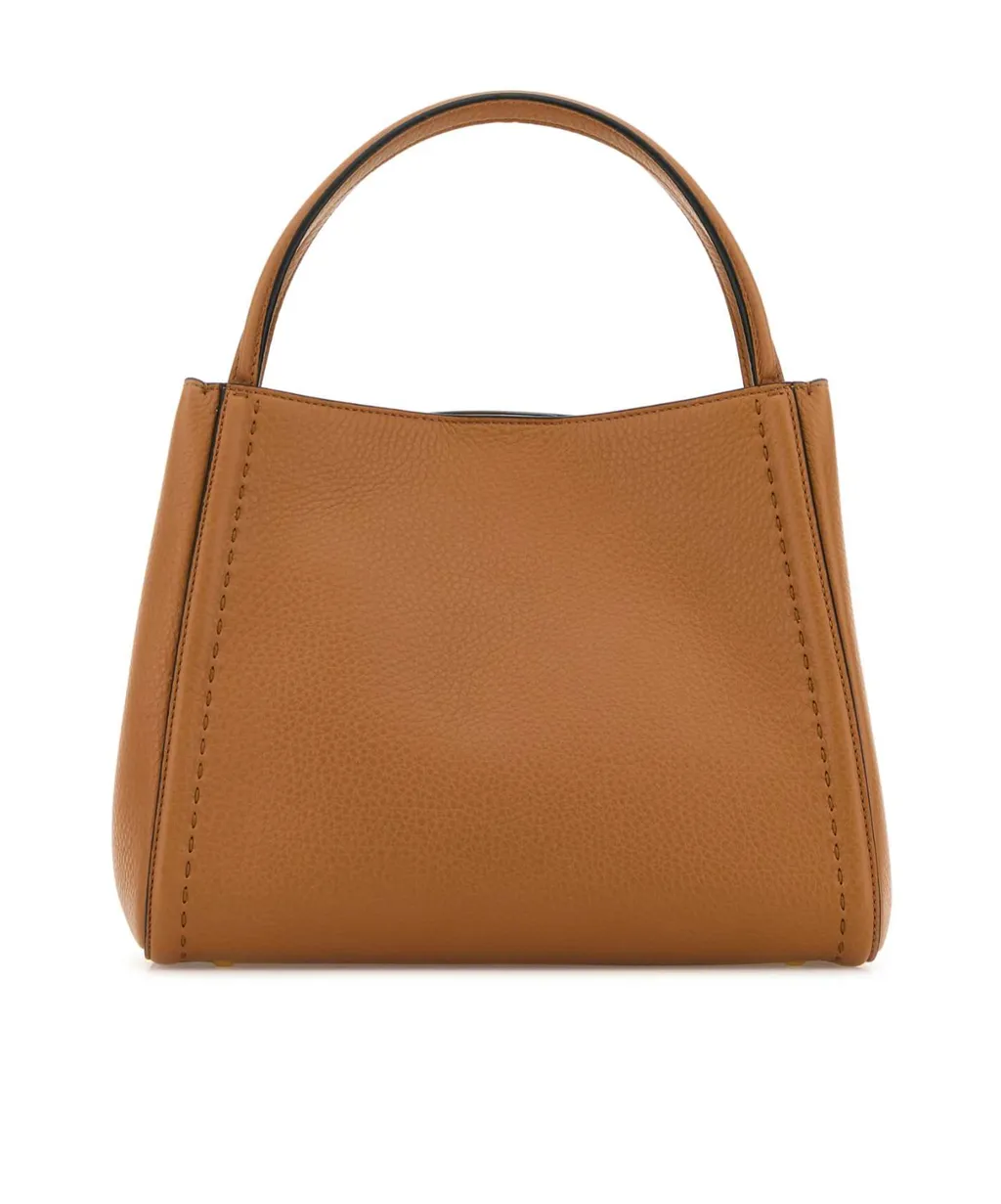 Valentino Vlogo Plaque Medium Top Handle Bag