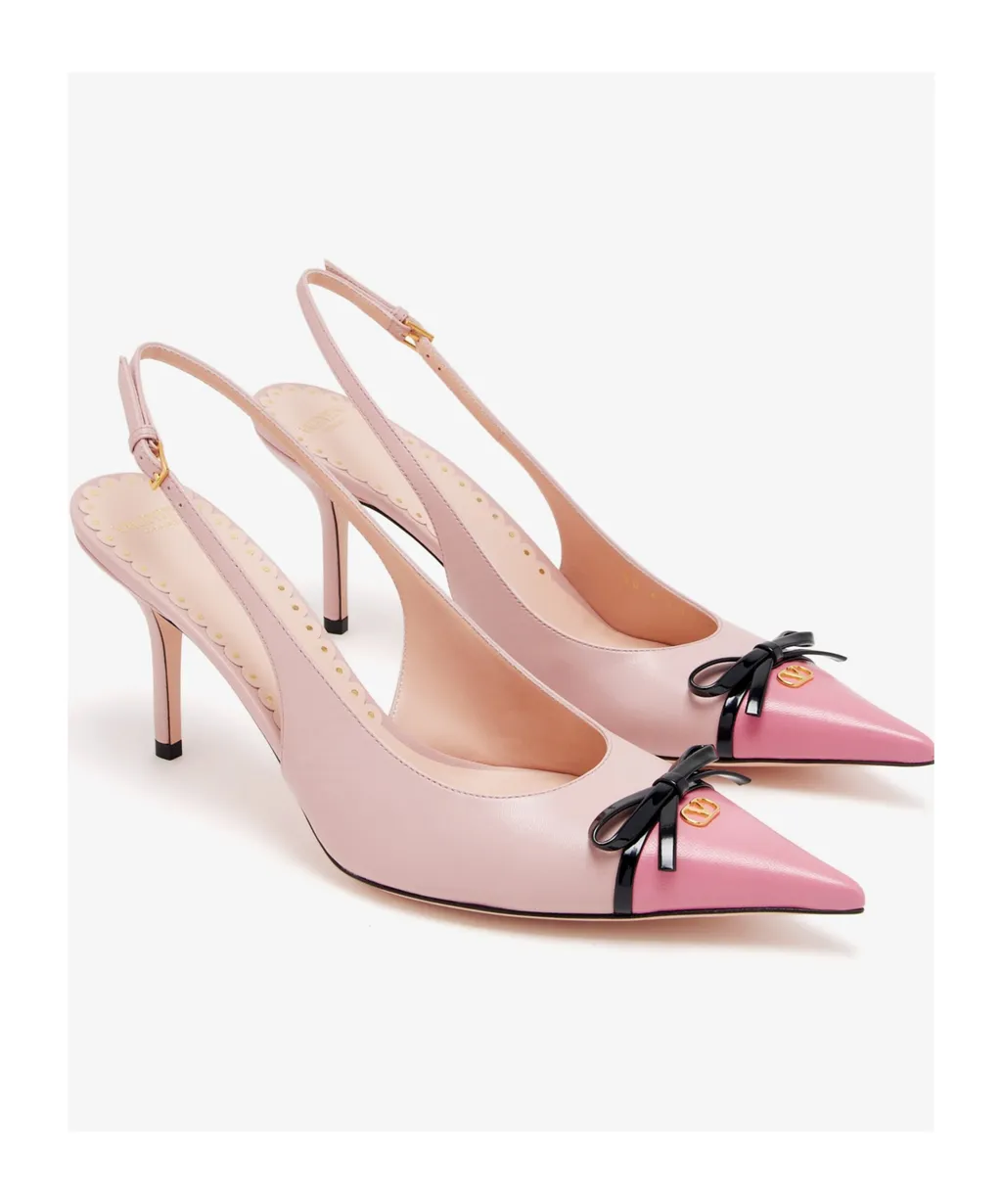 Valentino Bow Detailed Pointed Toe Pumps