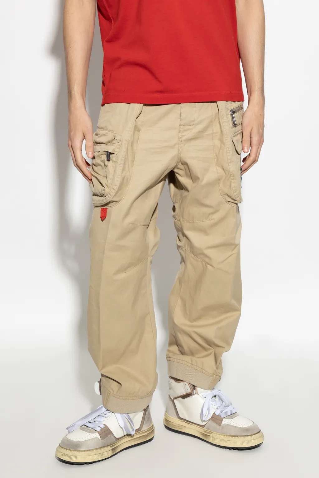 Dsquared2 Logo Patch Cargo Trousers