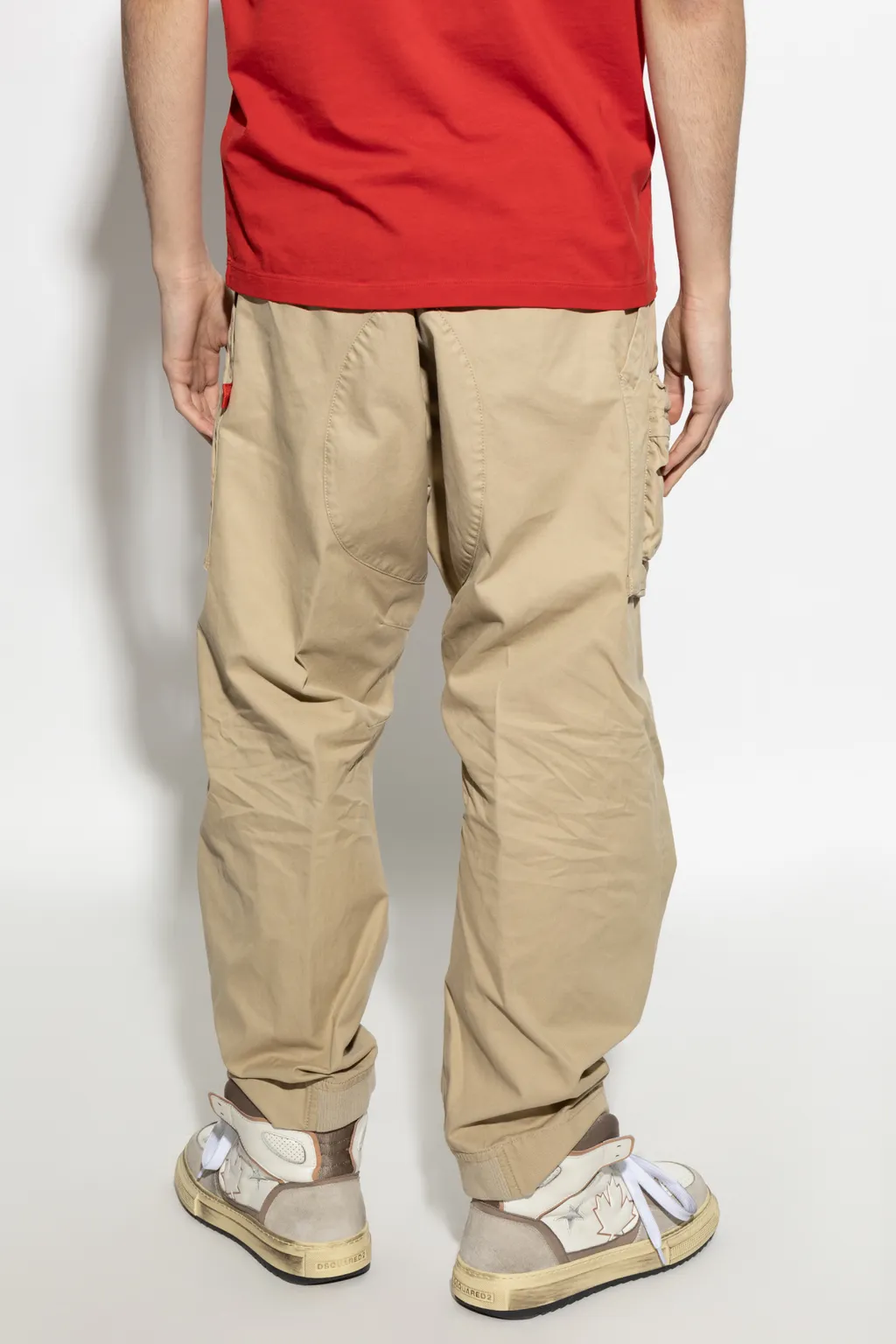 Dsquared2 Logo Patch Cargo Trousers