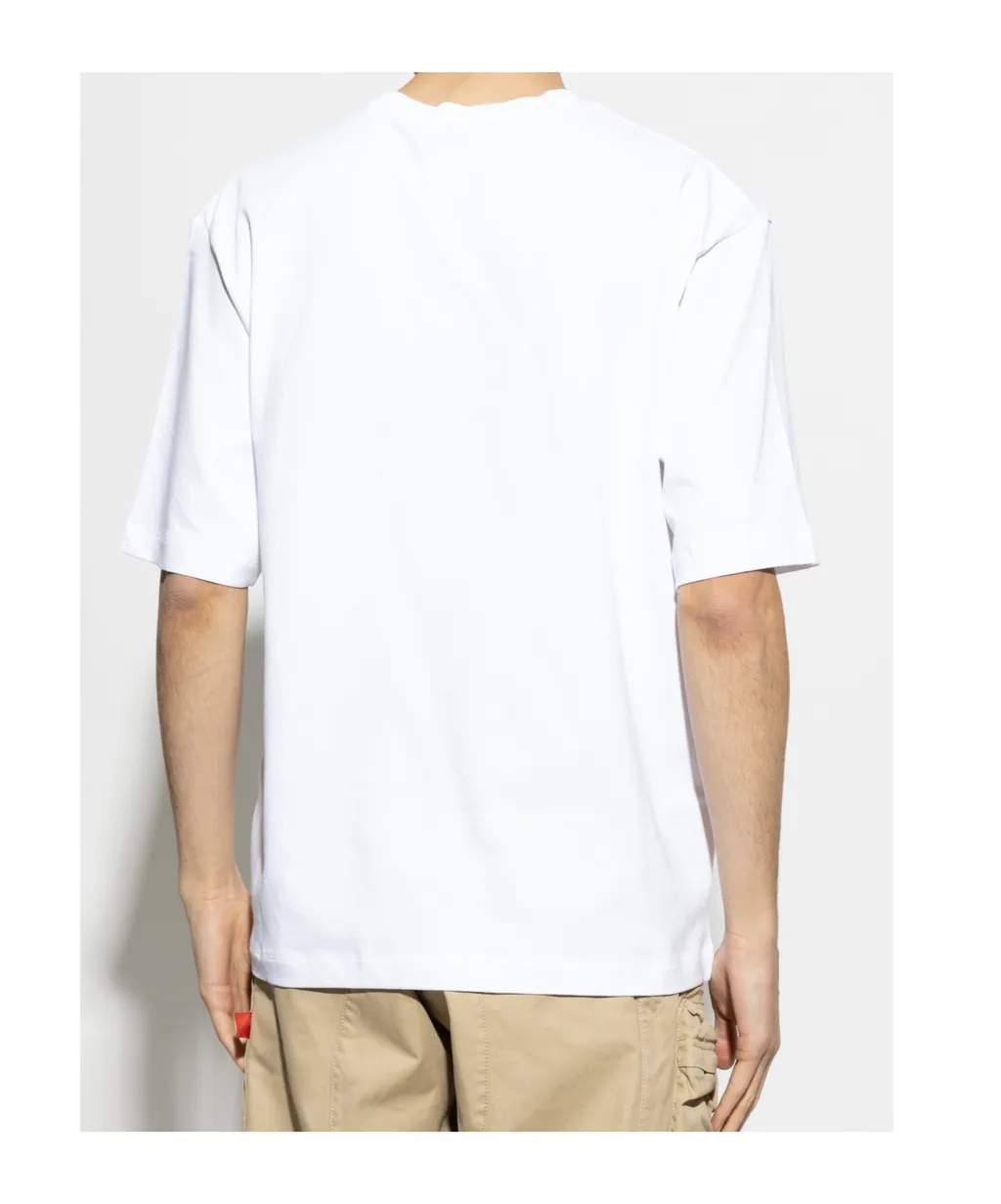Dsquared2 Logo Embossed Crewneck T-Shirt