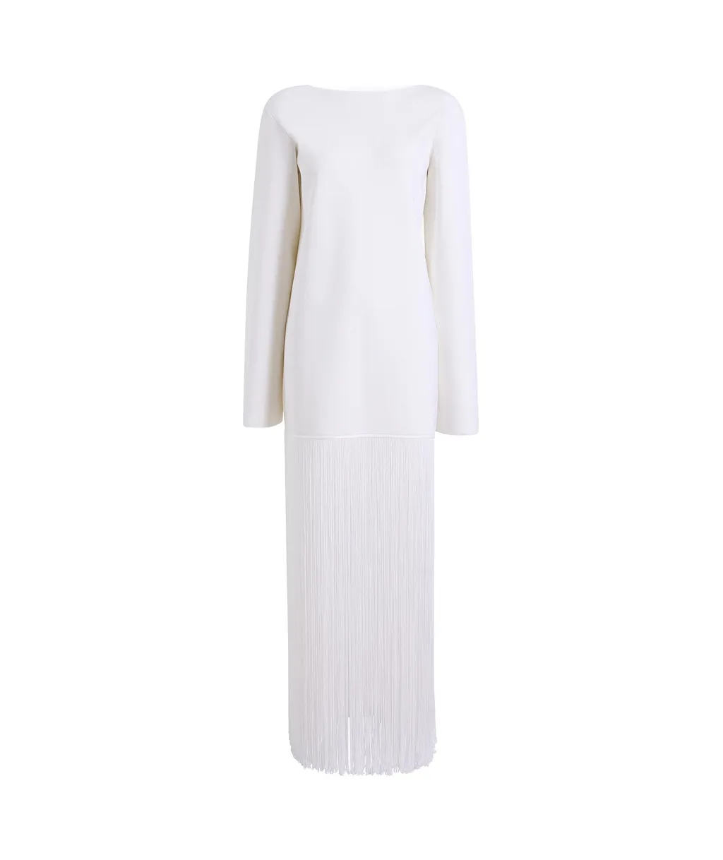 Khaite Paley V-Back Maxi Dress