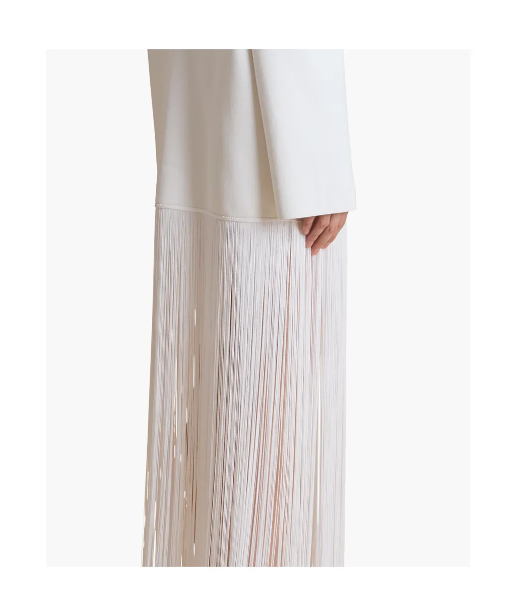 Khaite Paley V-Back Maxi Dress