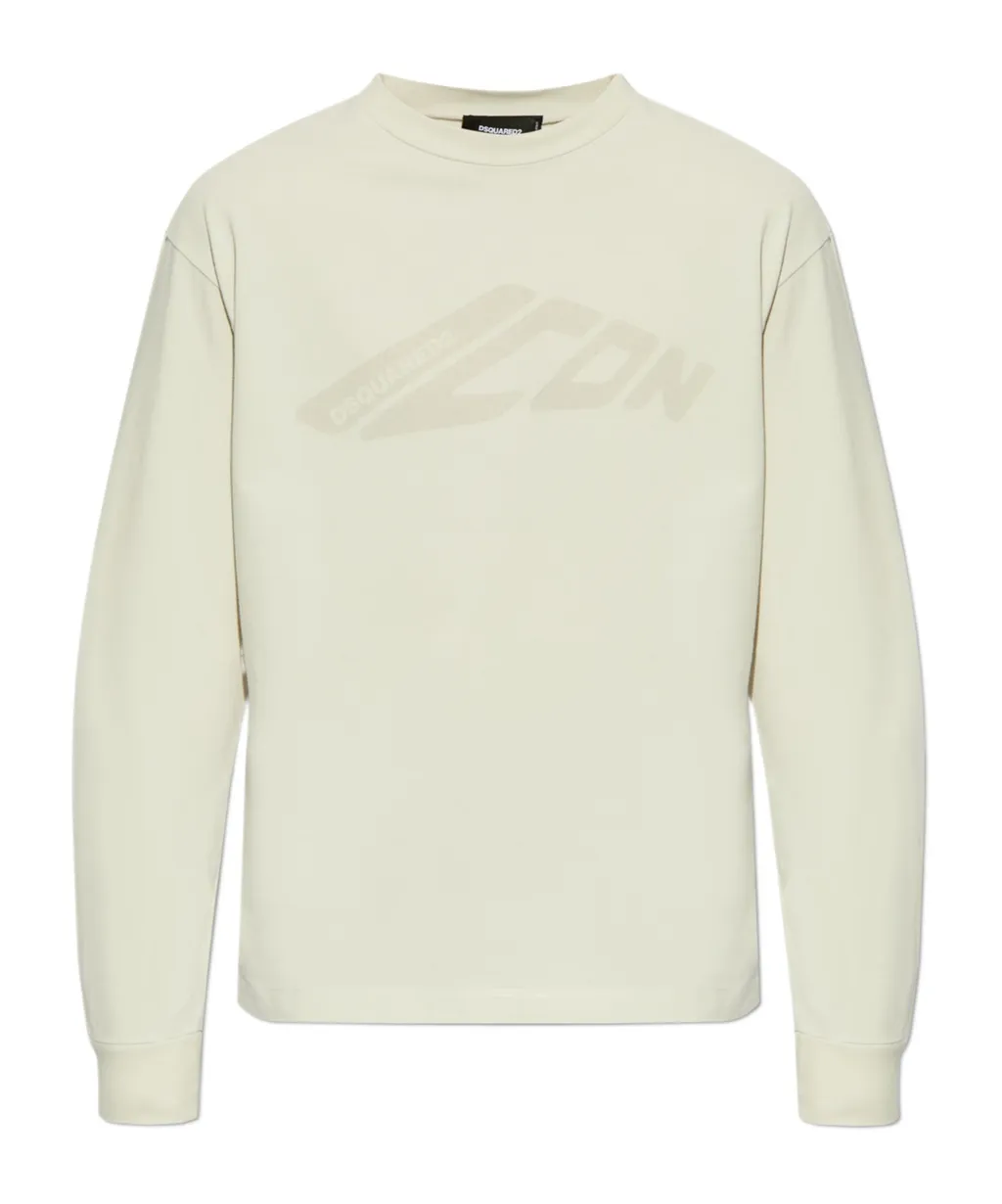 Dsquared2 Icon Printed Long Sleeved T-Shirt
