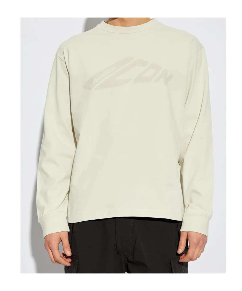 Dsquared2 Icon Printed Long Sleeved T-Shirt