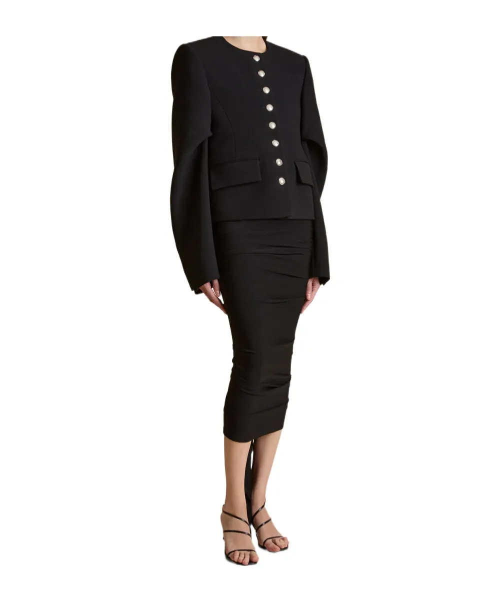 Khaite Darlman Button-Up Jacket