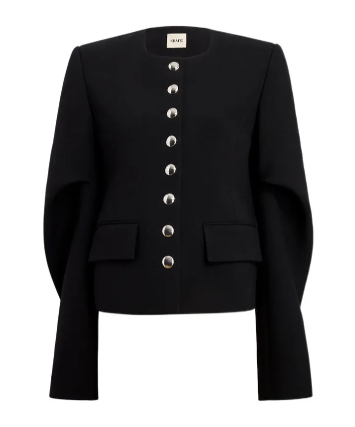 Khaite Darlman Button-Up Jacket