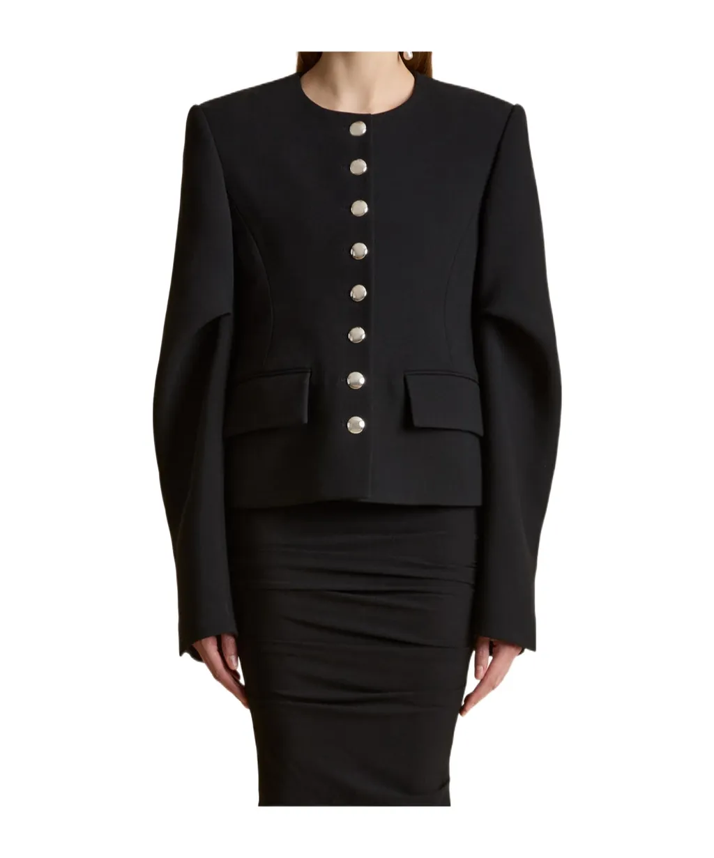 Khaite Darlman Button-Up Jacket