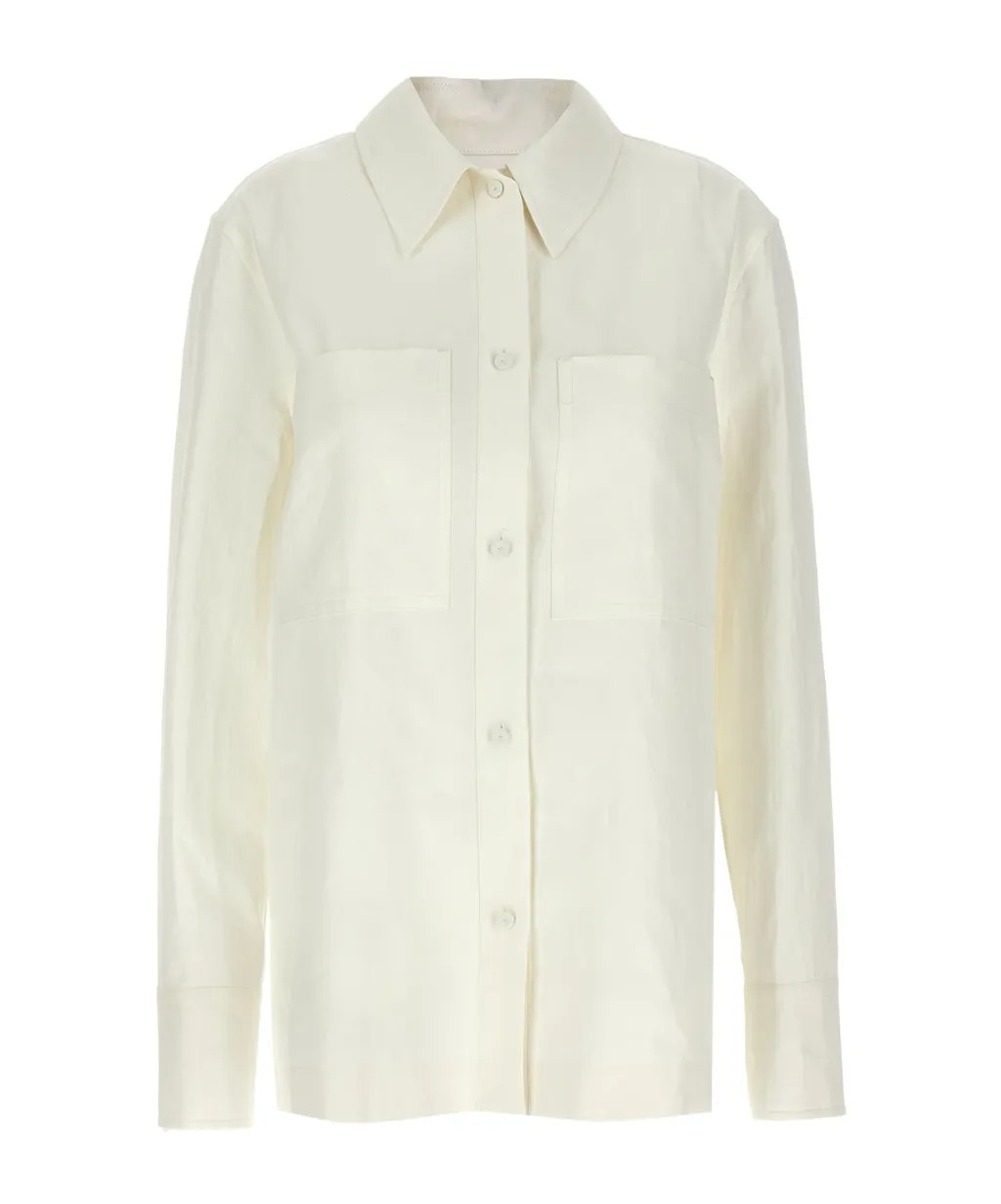 Jil Sander Chest Pocket Long-Sleeved Shirt