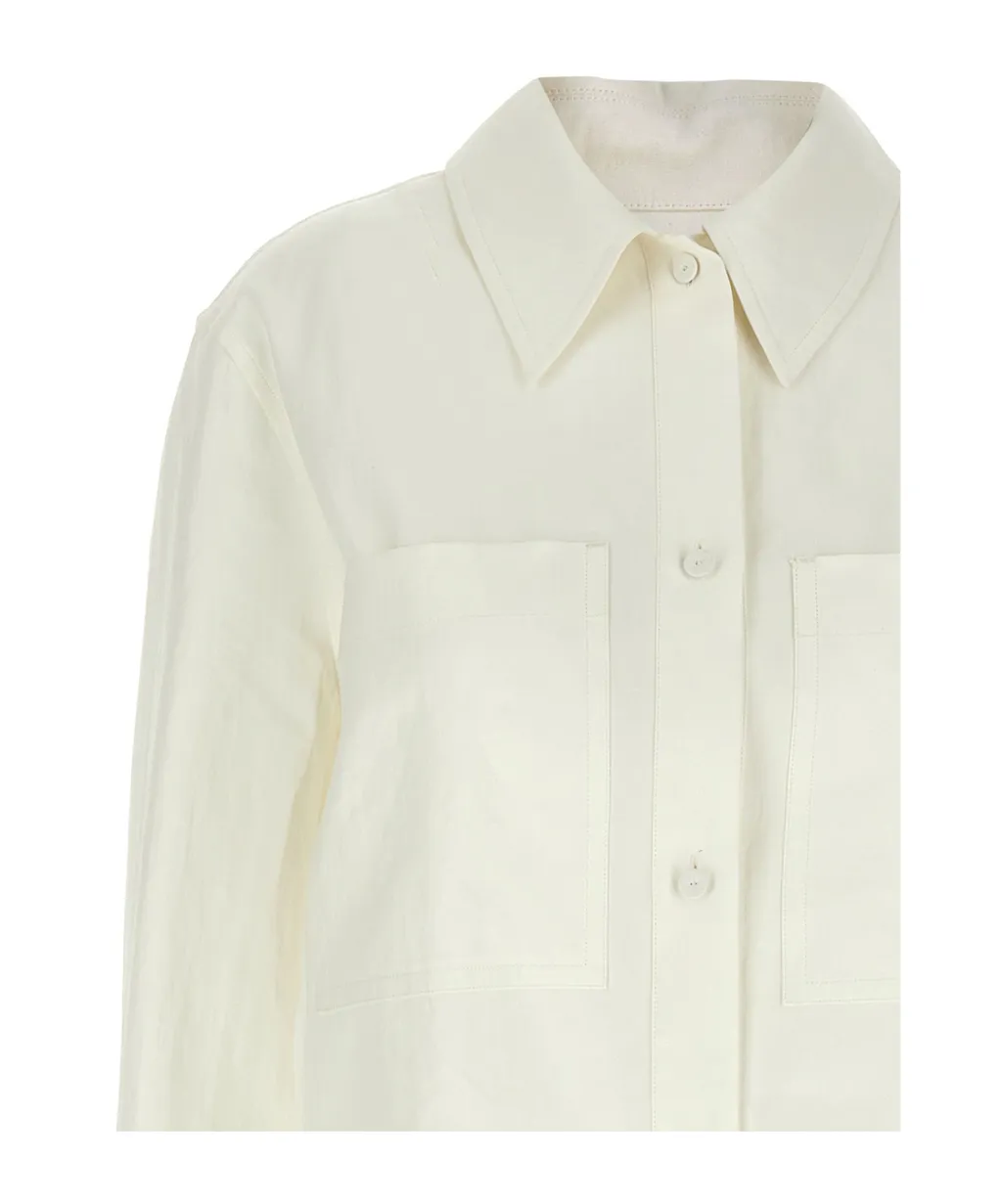 Jil Sander Chest Pocket Long-Sleeved Shirt