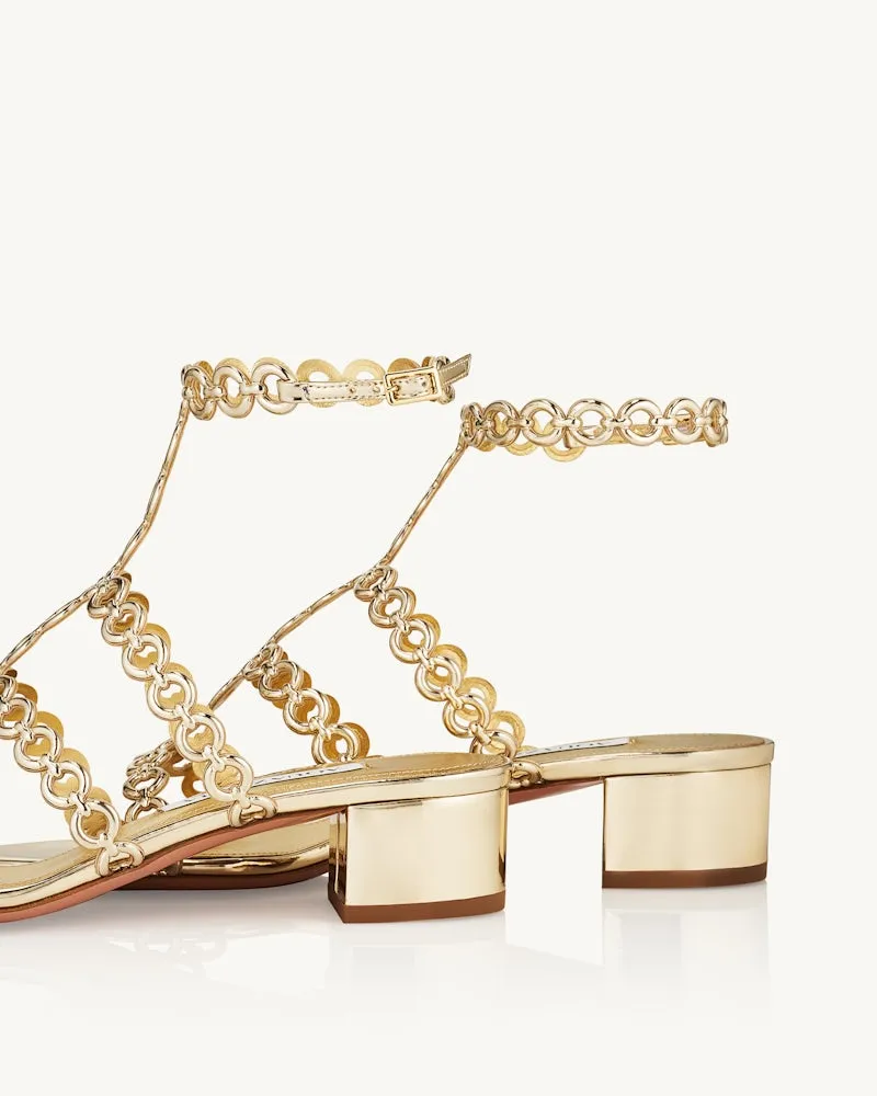 Aquazzura Infinity Chain Sandals