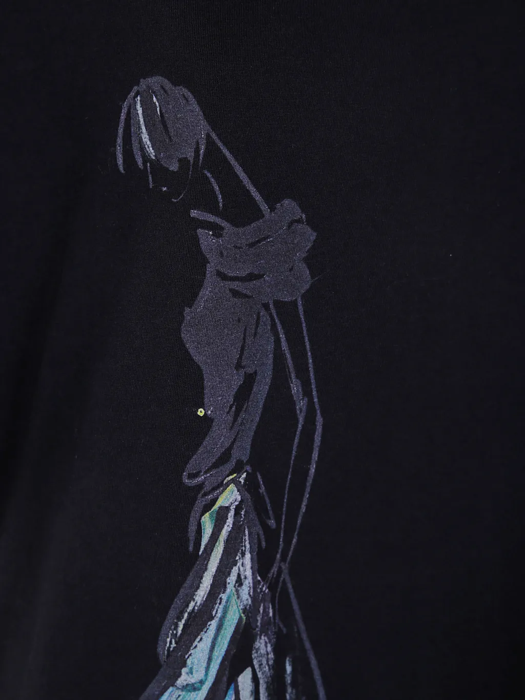 Yohji Yamamoto Graphic T-Shirt Dress