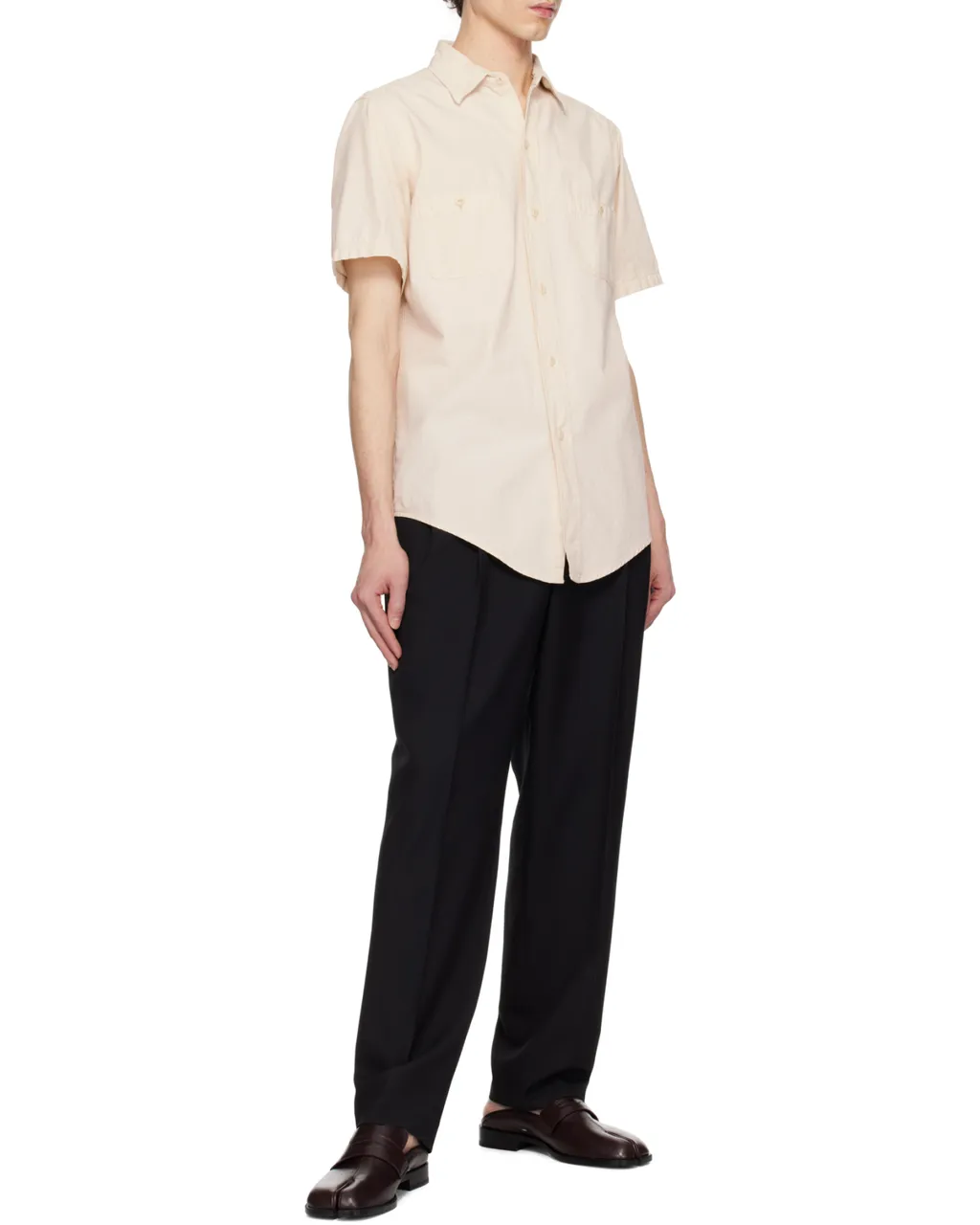 Short-Sleeve Chest-Pocket Shirt