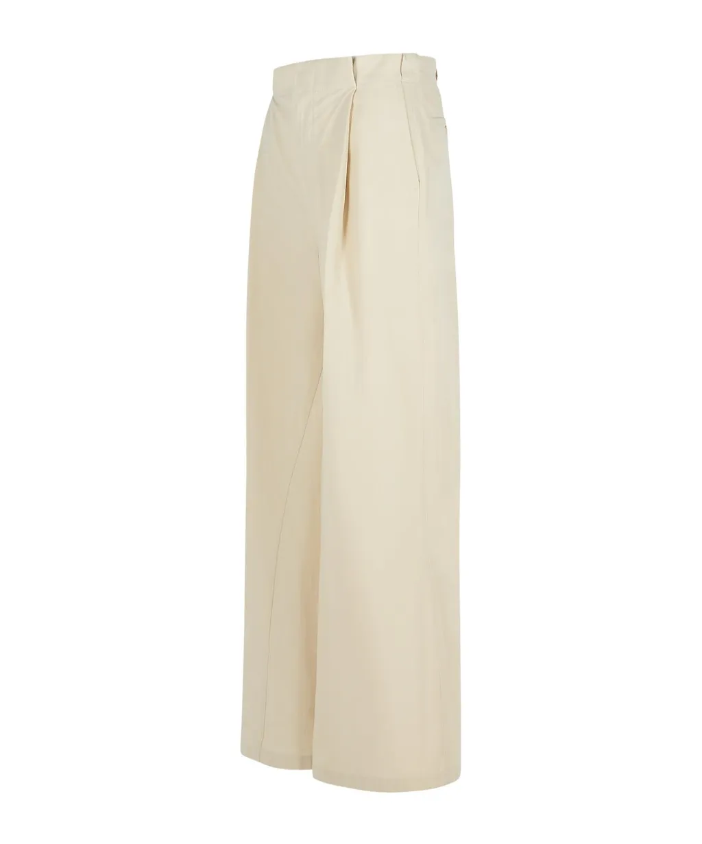Pleat-Detail Trousers