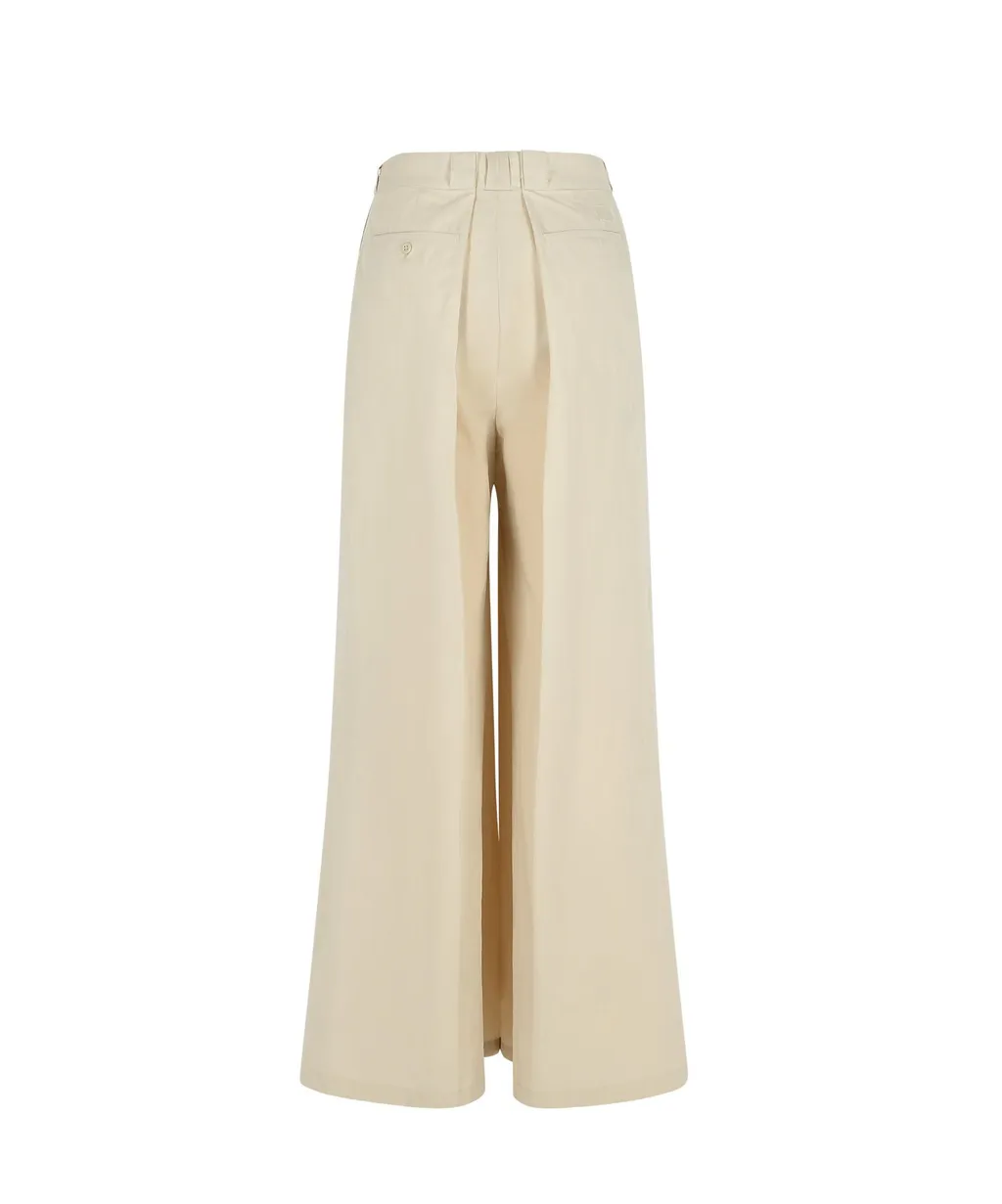 Pleat-Detail Trousers