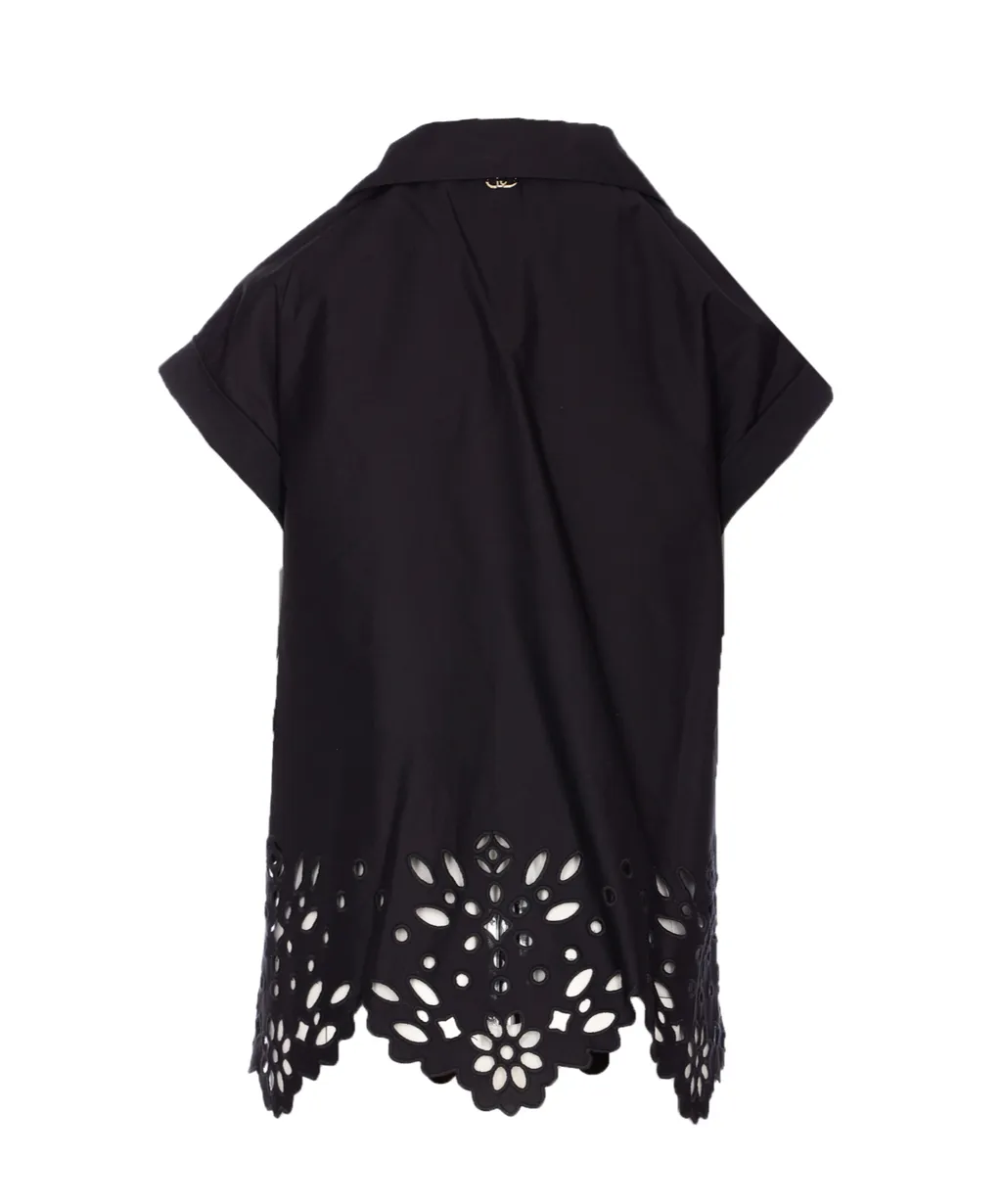 Liu Jo Short Sleeved Embroidered Polo Shirt