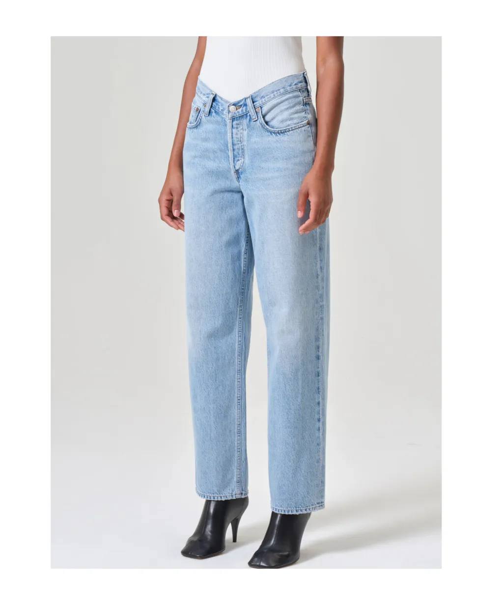 Agolde Mid Waisted Baggy Jeans