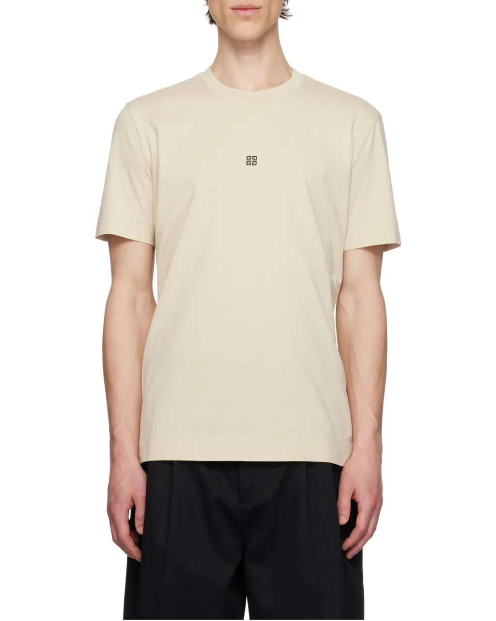 Givenchy 4G Embroidered Crewneck T-Shirt