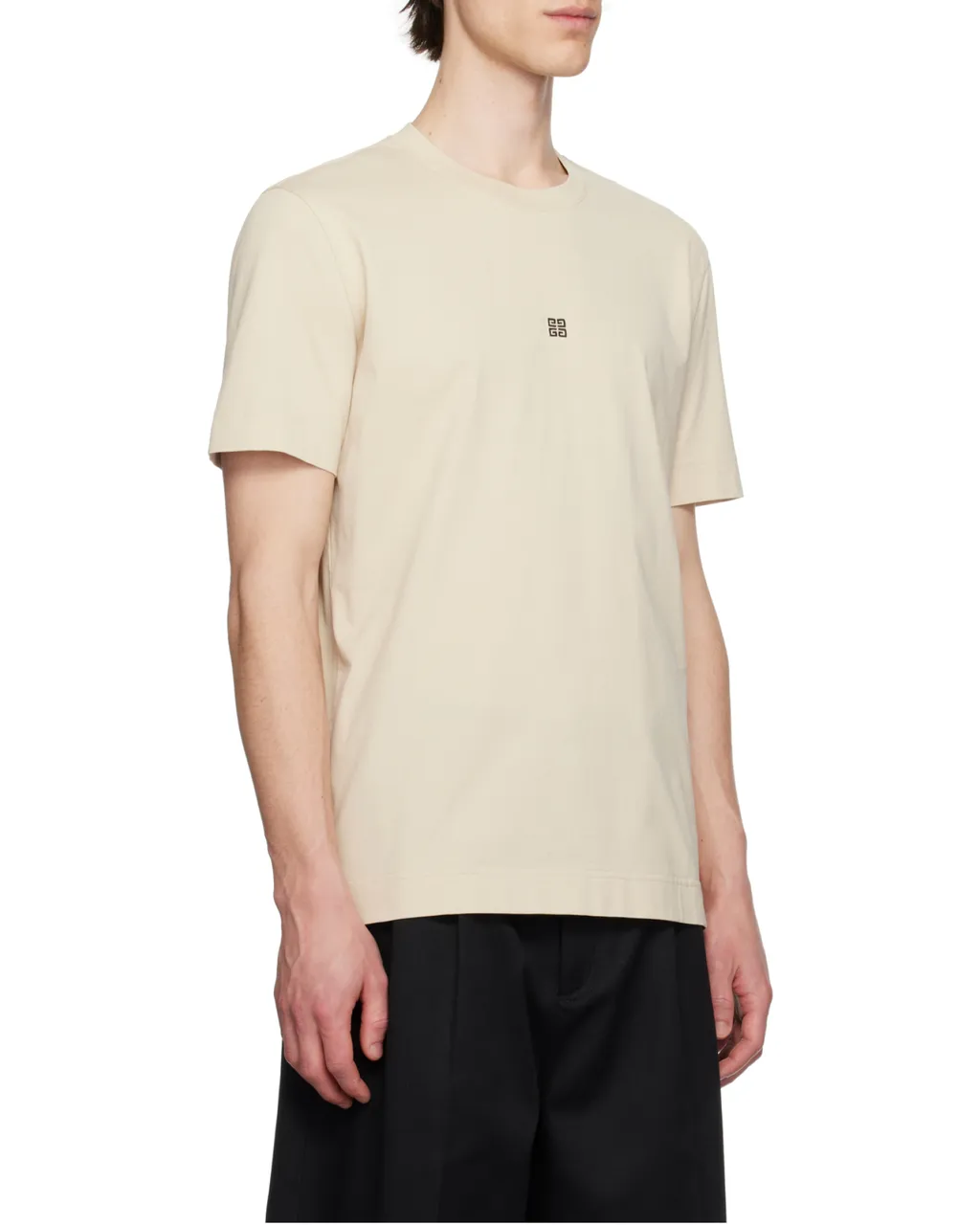 Givenchy 4G Embroidered Crewneck T-Shirt