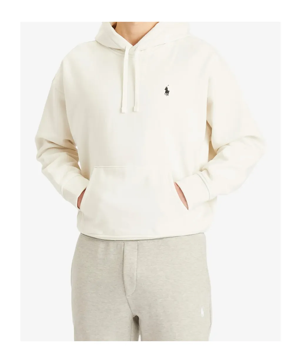 Logo-Embroidered Hoodie
