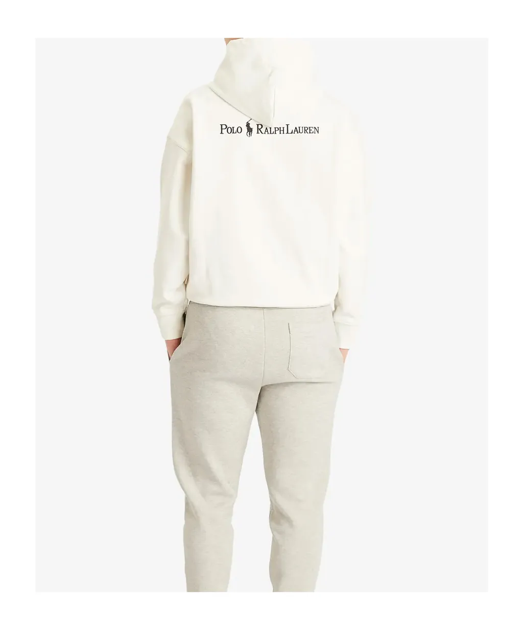 Logo-Embroidered Hoodie