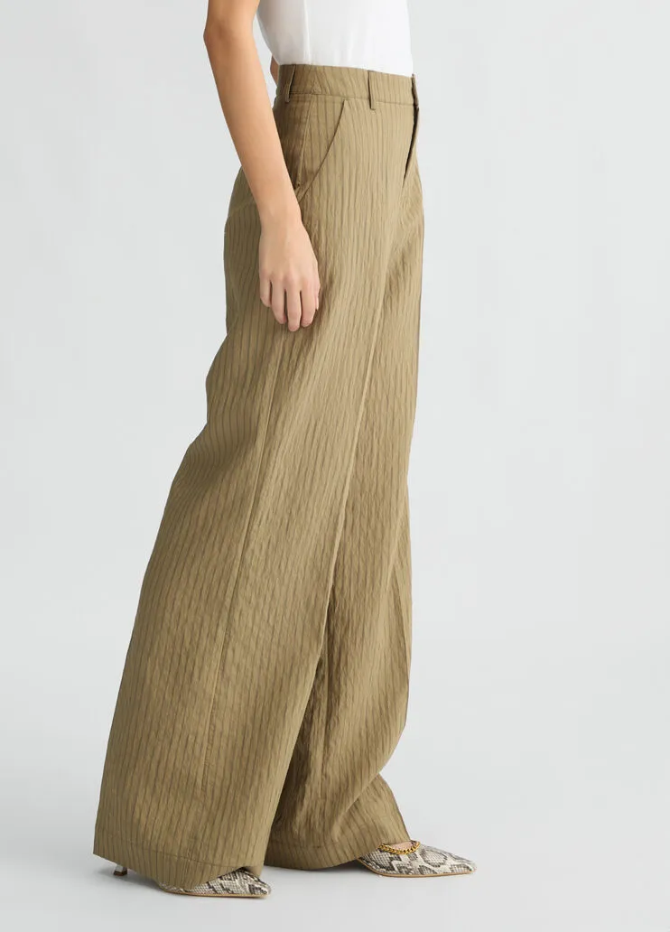 Liu Jo Striped Flared Trousers