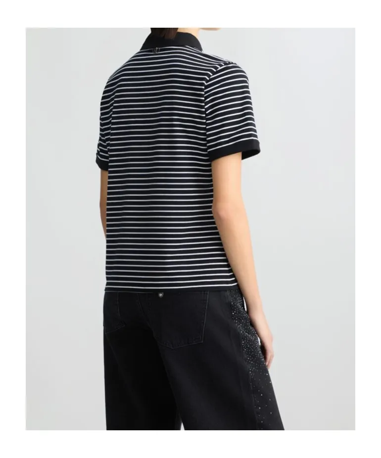 Water-Jet Short Sleeve Polo Shirt