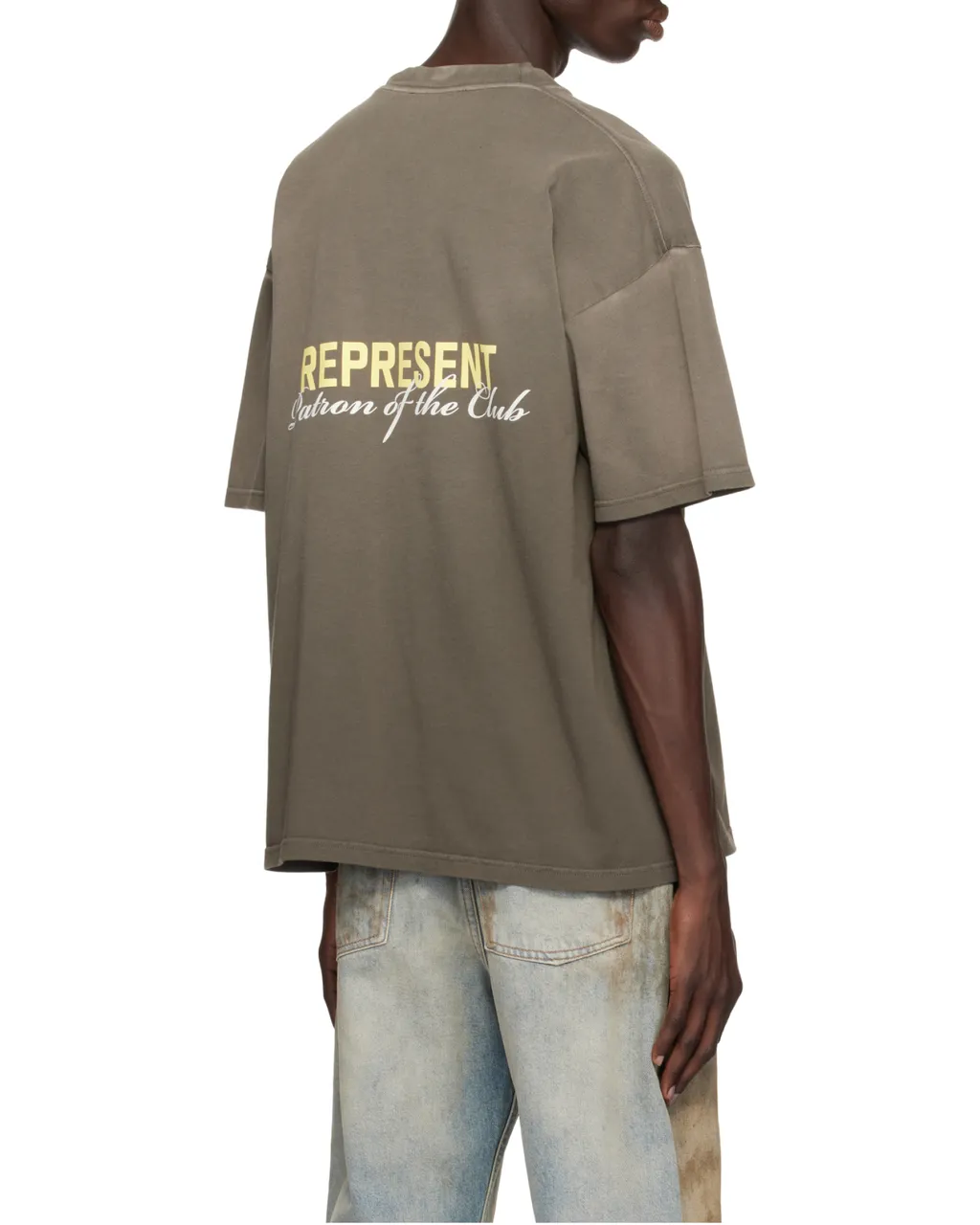 Represent Monogram Crewneck T-Shirt
