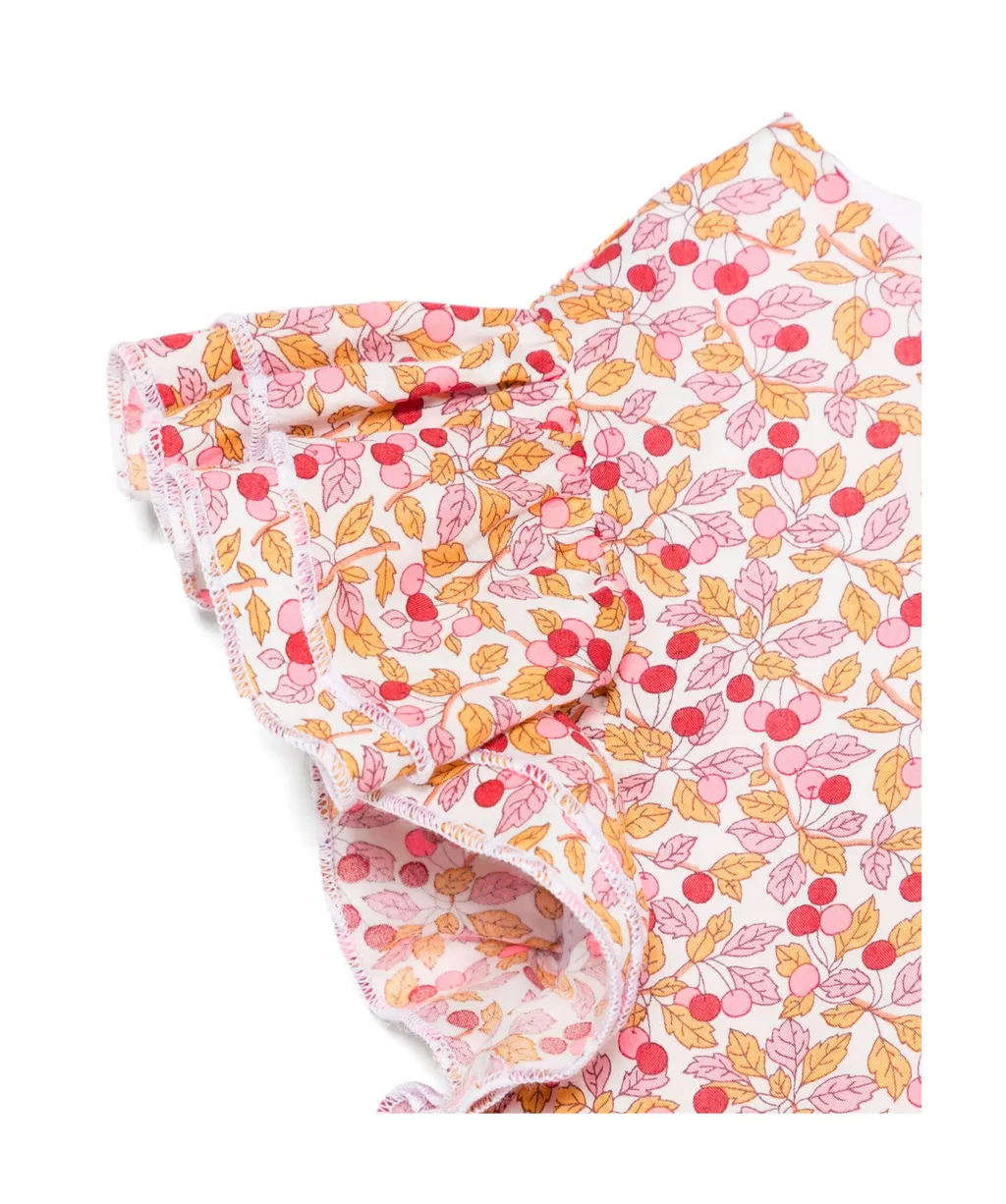Il Gufo Liberty Floral-Printed Crewneck Dress