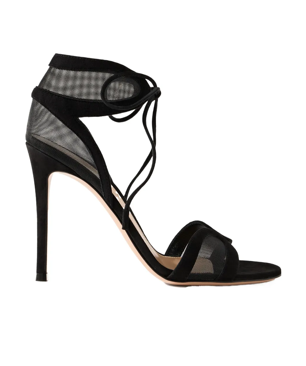 Gianvito Rossi Falene Tie-Fastened Sandals