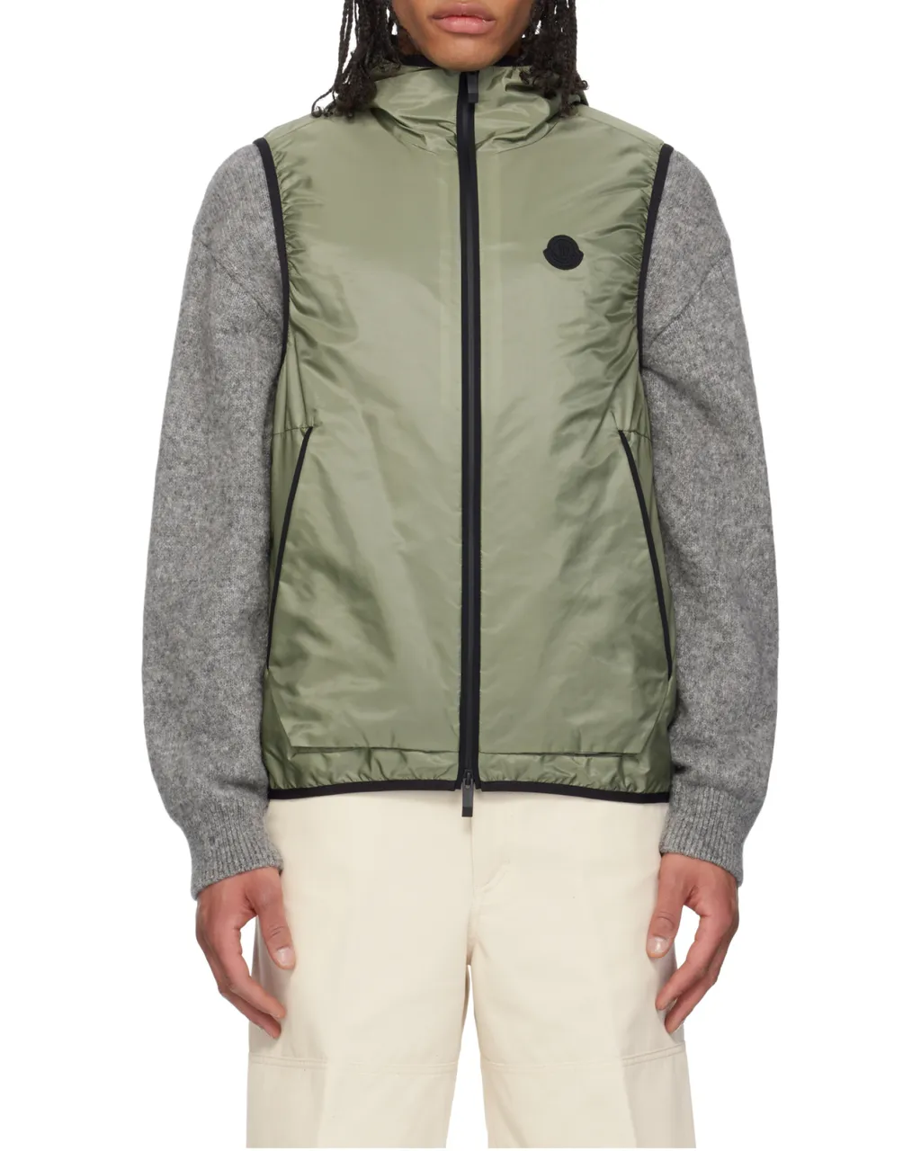 Moncler Moretan Zip-Up Hooded Gilet
