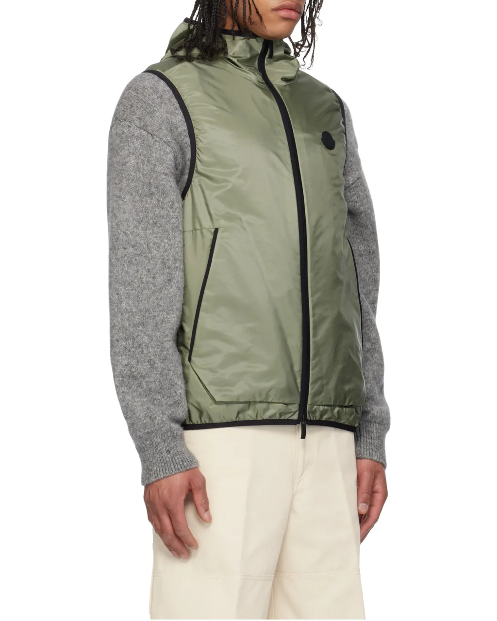 Moncler Moretan Zip-Up Hooded Gilet