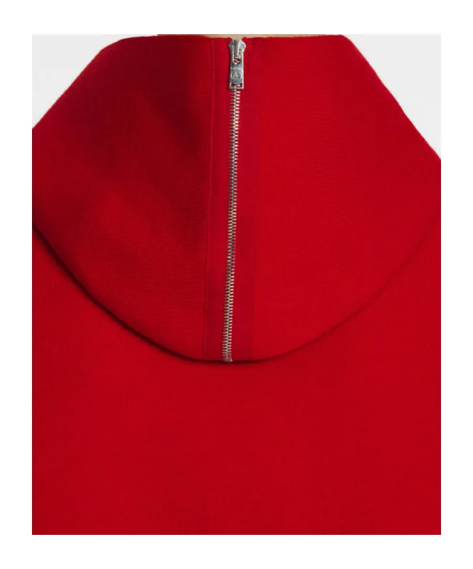 Lanvin Logo Patch Regular Fit Hoodie