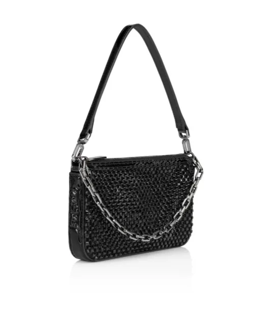Zippered Shoulder Bag