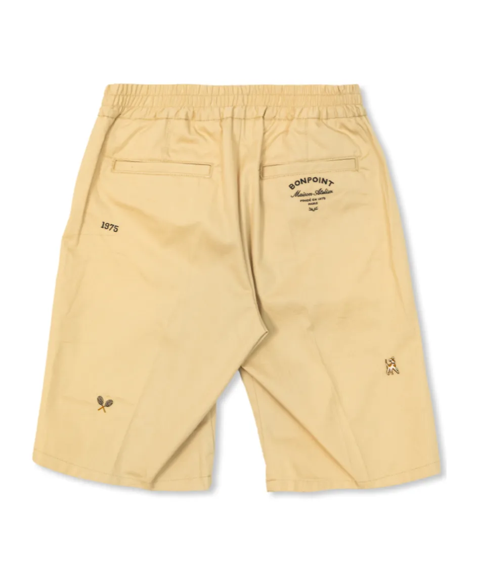 Embroidered Motifs Shorts