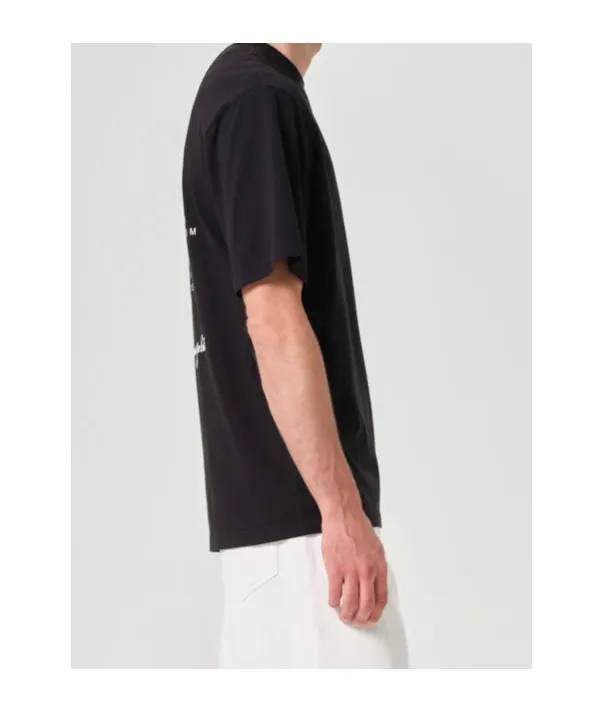 Agolde Slogan Printed Crewneck T-Shirt