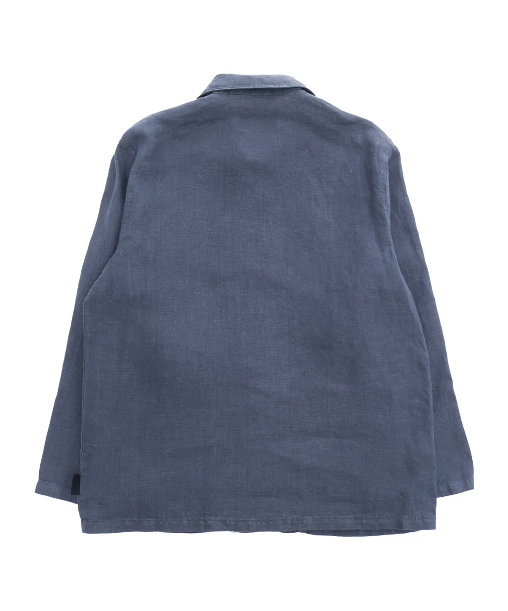 Button-Up Linen Shirt