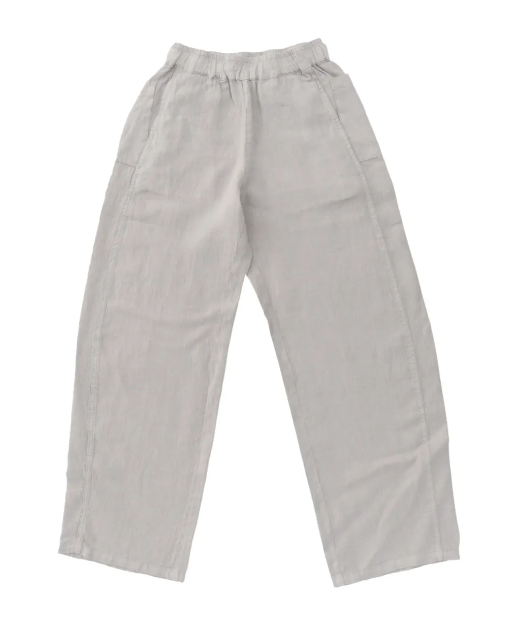 Aspesi Kids Logo Tag Elasticated Waistband Trousers