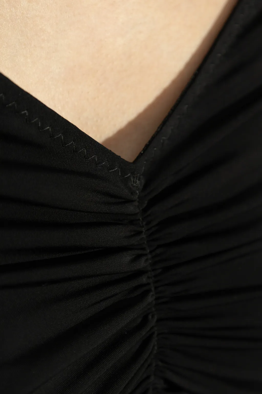 Dolce & Gabbana Draped Calf-Length Dress