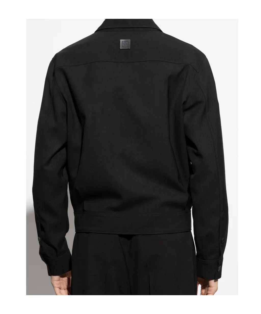 Lanvin Logo Patch Shirt