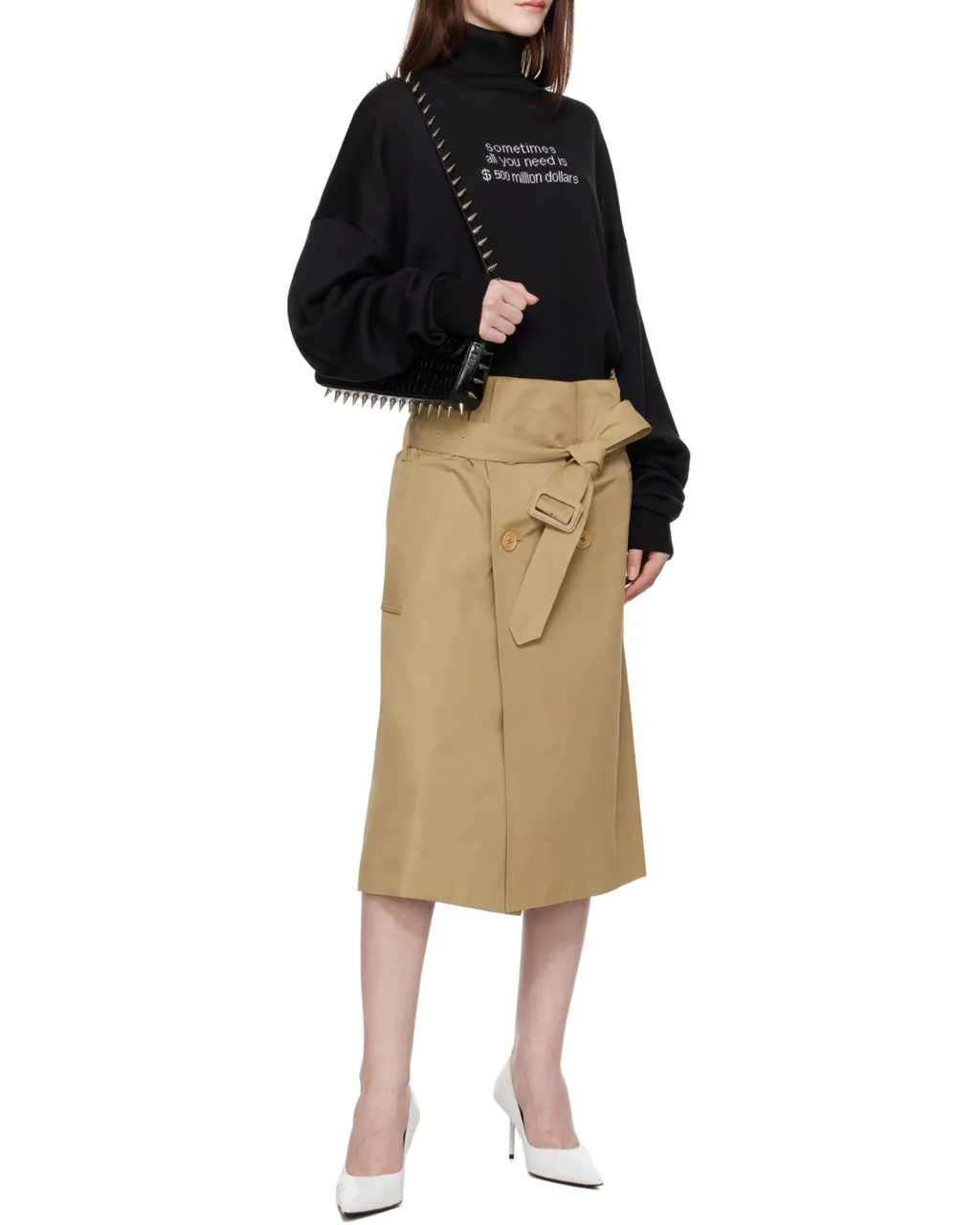 Vetements Deconstructed Trenchcoat Skirt