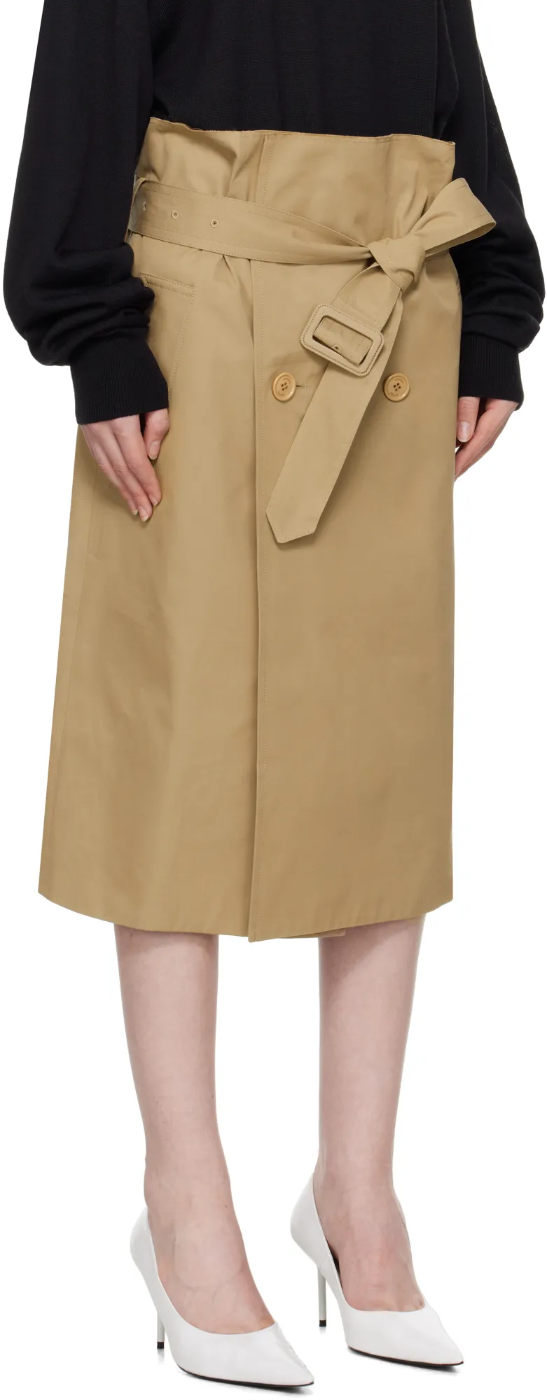 Vetements Deconstructed Trenchcoat Skirt