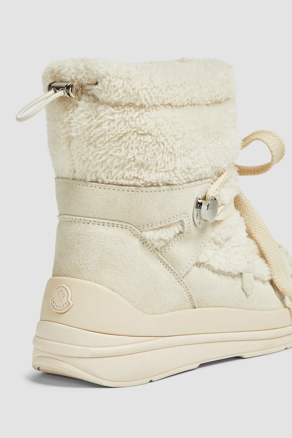 Moncler Lace-Up Snow Boots
