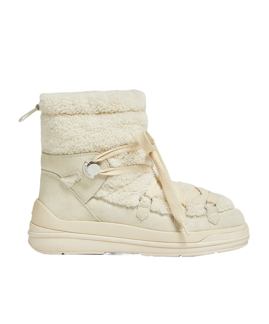 Moncler Lace-Up Snow Boots