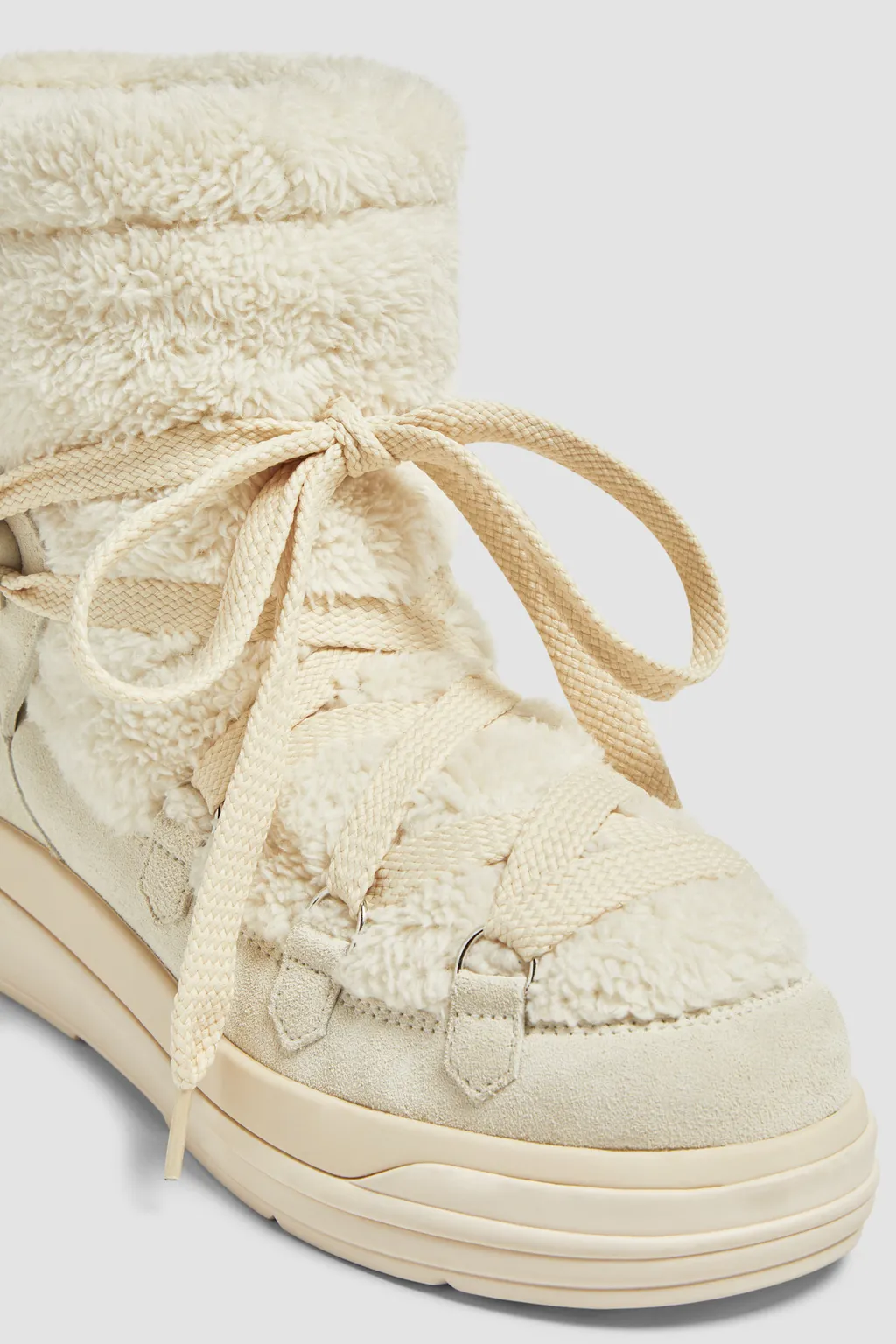 Moncler Lace-Up Snow Boots